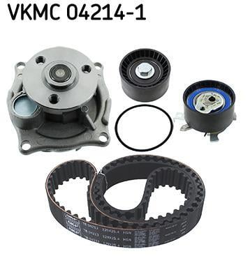 Pompe à eau + kit de courroie de distribution (Kit courroie de distribution) SKF ref. VKMC 04214-1
